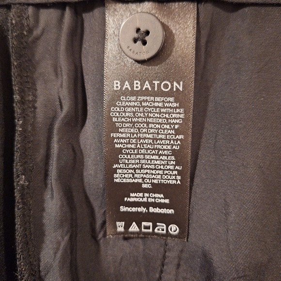 Babaton Black Trousers - Size 8 - Picture 2 of 6